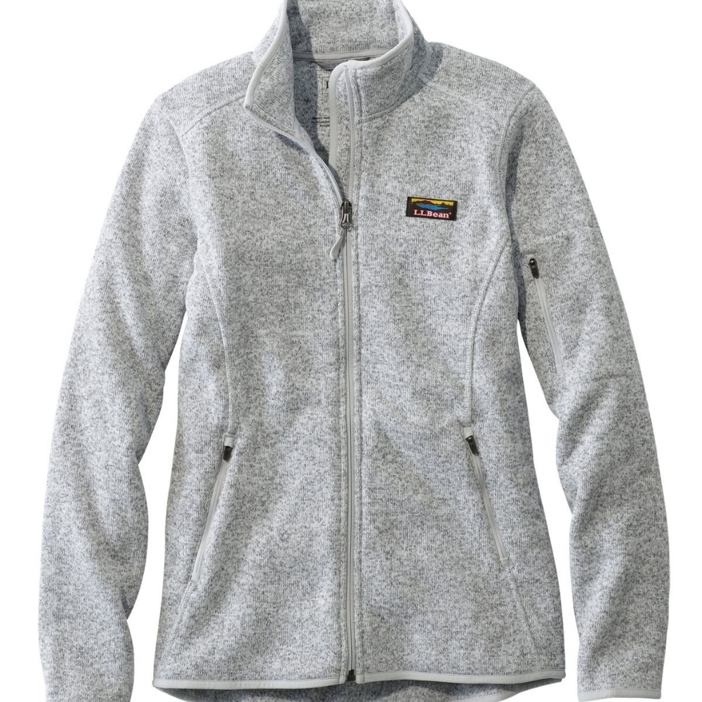 LL Bean sweater fleece jacket